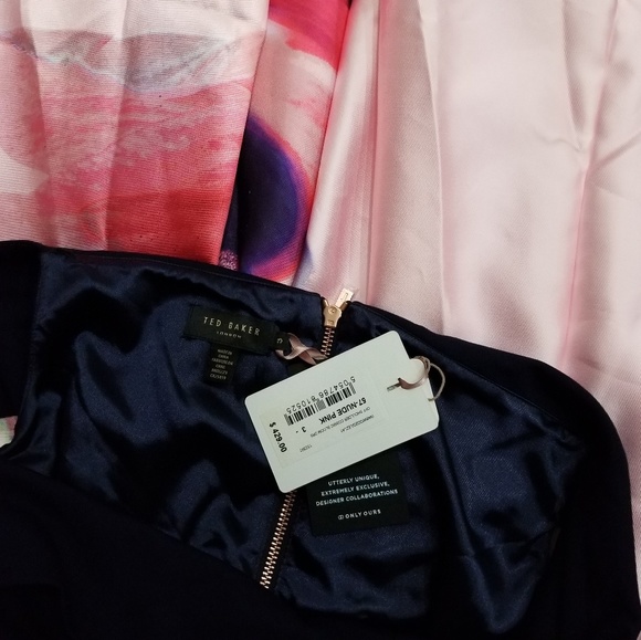 🍒NWT🍒 TED BAKER OFF SHOULDER COSMIC BLOOM - Picture 6 of 7
